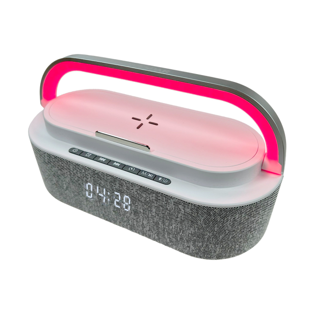 RGB Light Wireless Speaker with 15W Wireless Charging