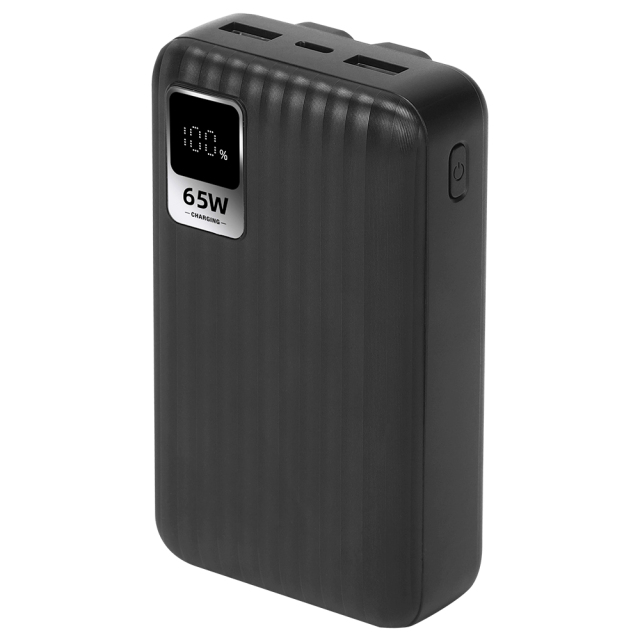 20000 Mah 65W Fast Charging Power Bank With Two Charging Cable