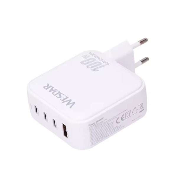 CE ROhS Universal AC to DC Battery PD100W 120W Charger Adapter GaN