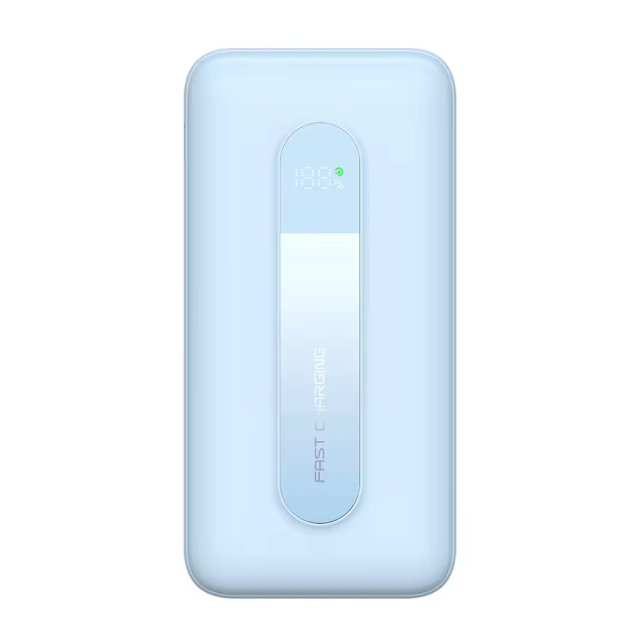 Power Bank 20000mah LED Screen with Retractable Type-C Charging Cable