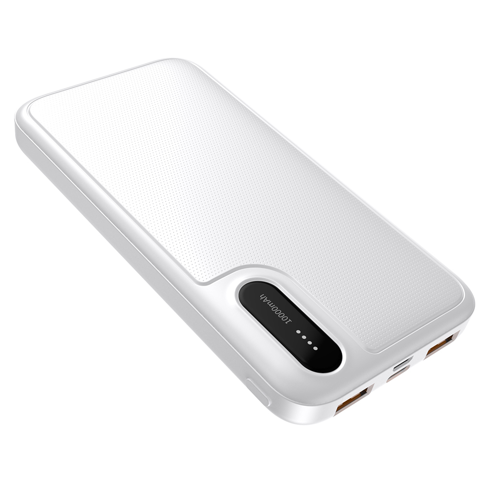 12W 10000mAh Portable Mobile Phone Power Bank