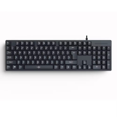 Mechanical 104 Keys Office Wired Keyboard With 1.5m Cable