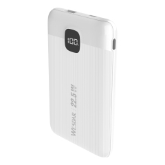 PD22.5W Power Bank 10000mAh Capacity Build-in Two Charging Cable