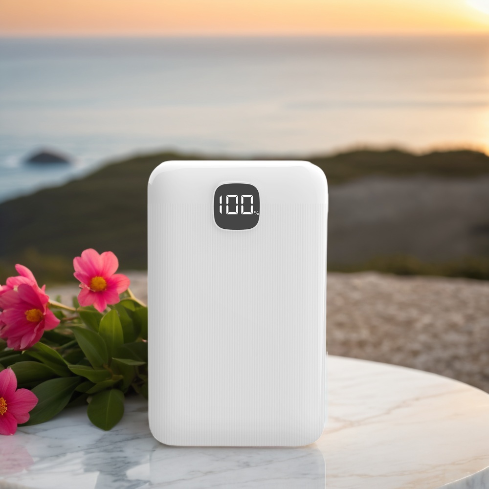 PD22.5W Power Bank 10000mAh Capacity Build-in Two Charging Cable