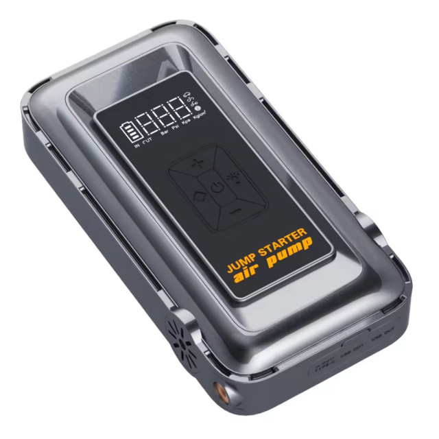 12V 16000mAh Portable Mini Aluminum Alloy Jump Starter (Power Bank)