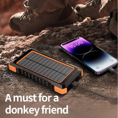 Solar Energy Outdoor 10000mah Portable Power Bank