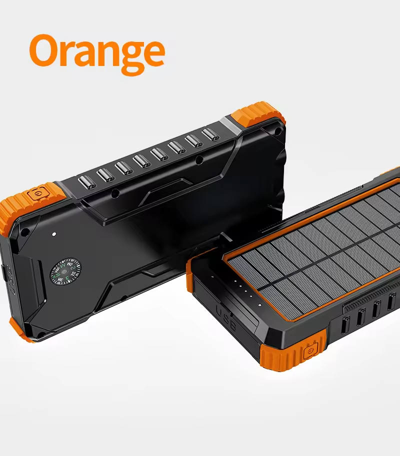 Solar Energy Outdoor 10000mah Portable Power Bank