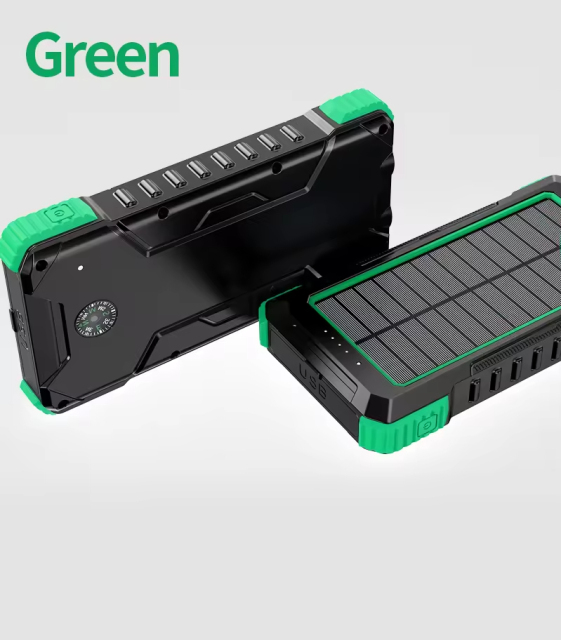 Solar Energy Outdoor 10000mah Portable Power Bank