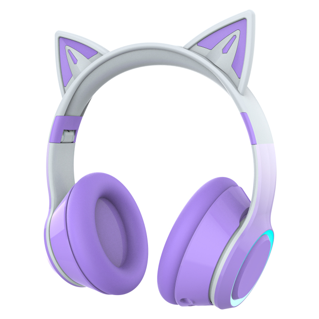 Wesdar Cat Ear Wireless Bluetooth Headsets For Kids Gamer (ENC)