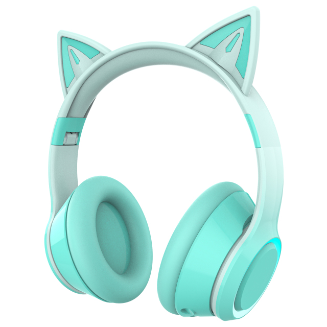 Wesdar Cat Ear Wireless Bluetooth Headsets For Kids Gamer (ENC)