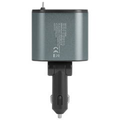 Wesdar Deep Air Grey Car Phone Charger 66w With Two Cable (CE Certificate)