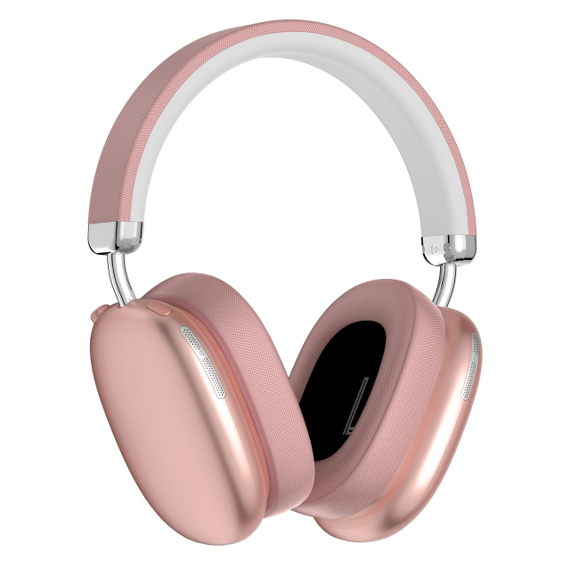 Wesdar Over-Ear Metal Rose Wireless Bluetooth Headsets  (ANC&ENC)