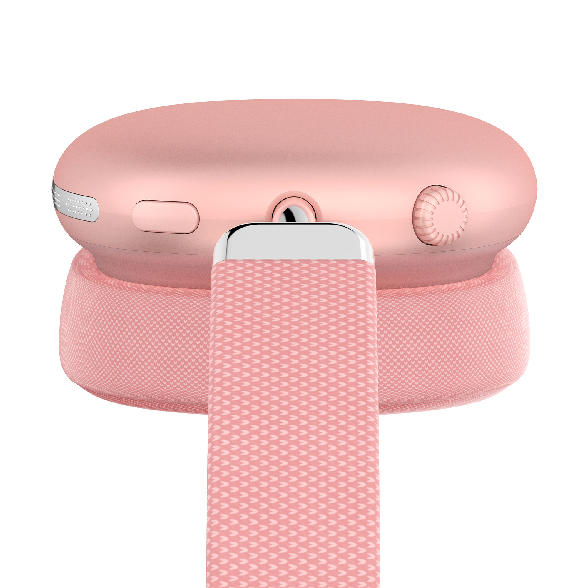 Wesdar Over-Ear Metal Rose Wireless Bluetooth Headsets  (ANC&ENC)