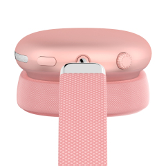 Wesdar Over-Ear Metal Rose Wireless Bluetooth Headsets  (ANC&ENC)