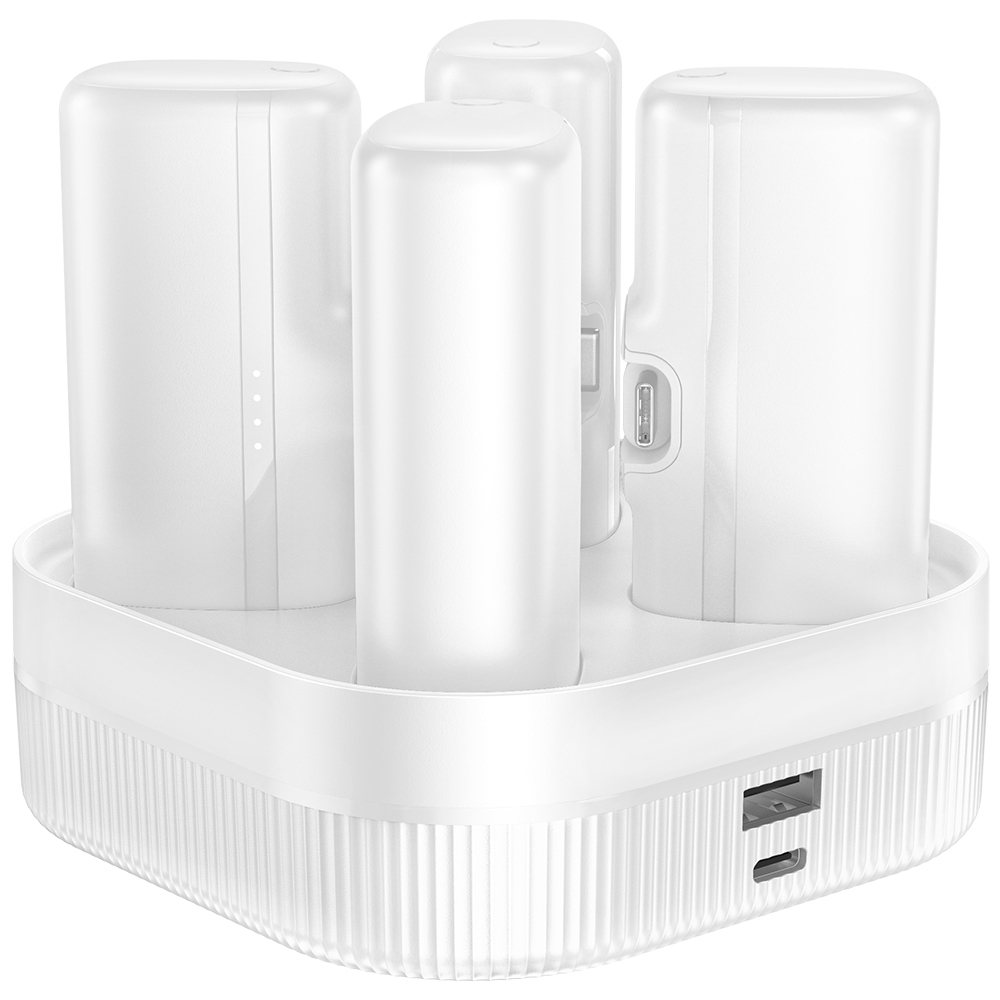 4-in-1 5000mAh Power Bank with Fast Charging PD22.5w (Power Station)