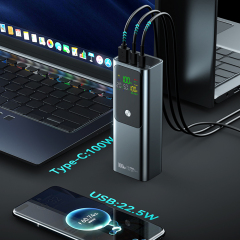 PD100W Power Bank 20000mAh - TFT Digital Display