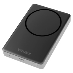 Wesdar 15W Wireless Magnetic Power Banks Build In 10000mAh Capacity