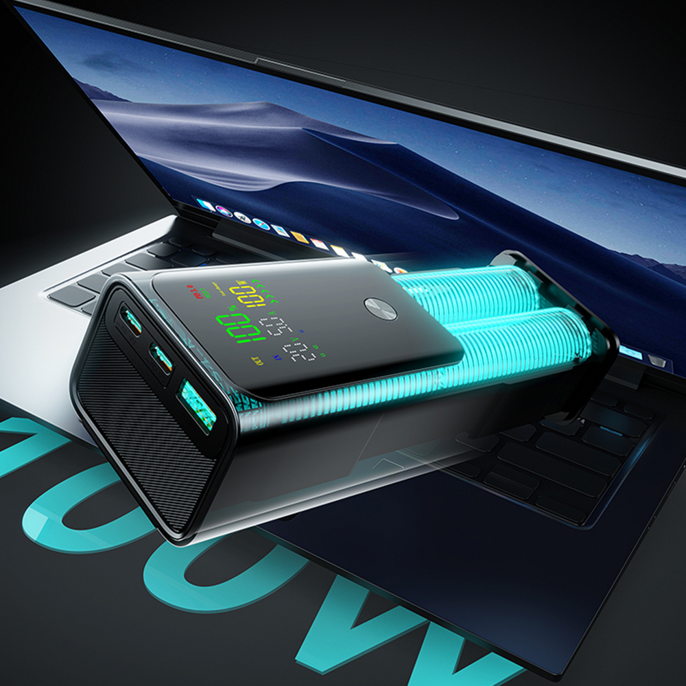 PD100W Power Bank 20000mAh - TFT Digital Display