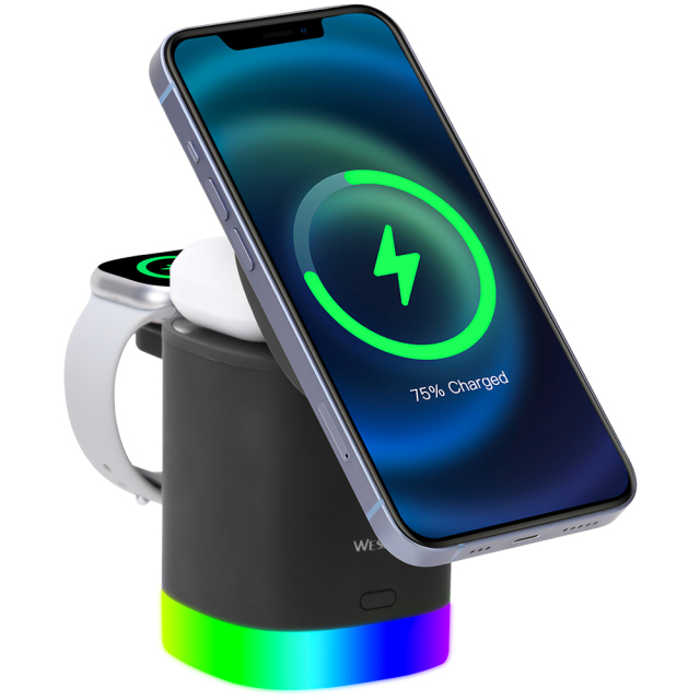 15w Wireless Phone Charger Stand High Efficiency (QI-Certificate)