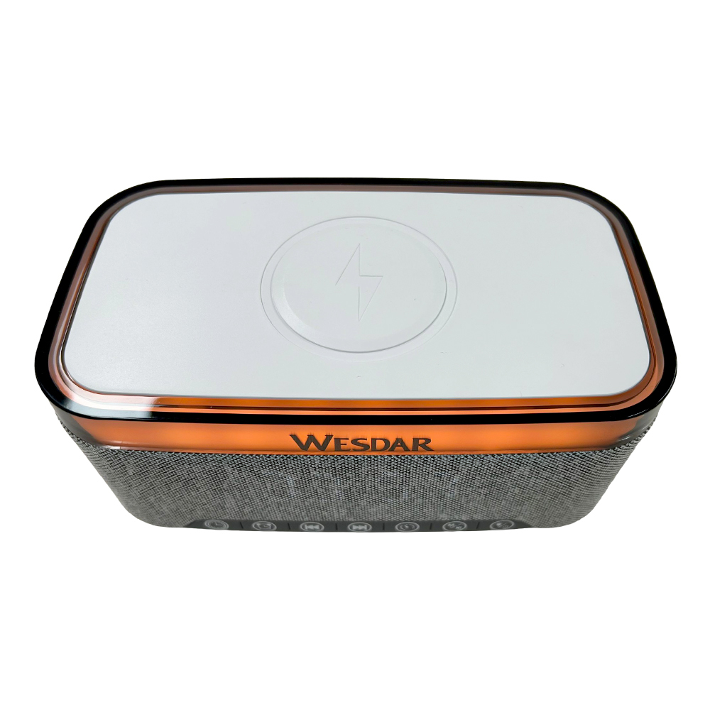 Portable Bluetooth Speaker RGB Light With 1200mAh Wireless Power Bank