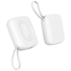 10000mAh Smart Portable Power Bank with Fast Charging Cable