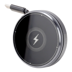 Alloy Aluminum ABS Magnetic Wireless Desktop Phone Charger Stand