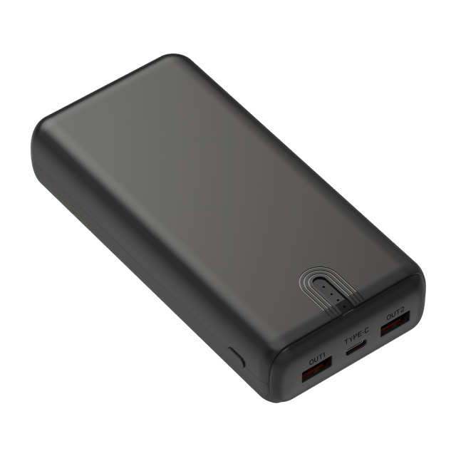 20000mah 3 in 1 Charging Port Portable Type-C Power Bank