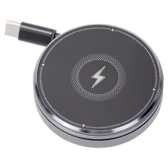 Alloy Aluminum ABS Magnetic Wireless Desktop Phone Charger Stand