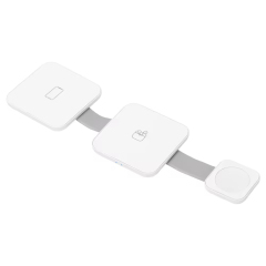 Wesdar 3-in-1 Foldable Wireless Charger Stand