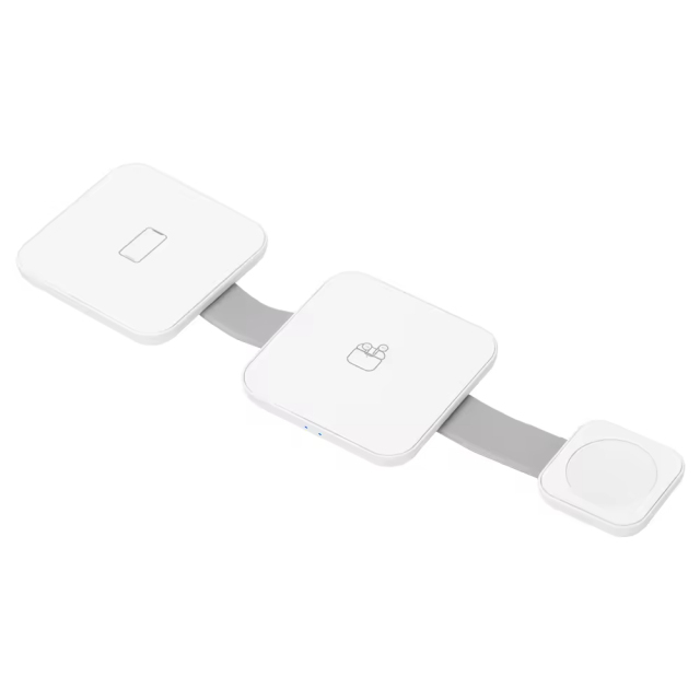 Wesdar 3-in-1 Foldable Wireless Charger Stand