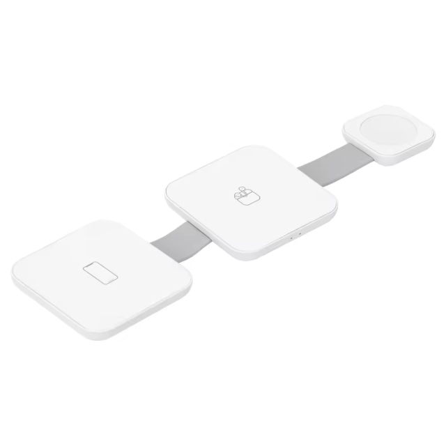 Wesdar 3-in-1 Foldable Wireless Charger Stand