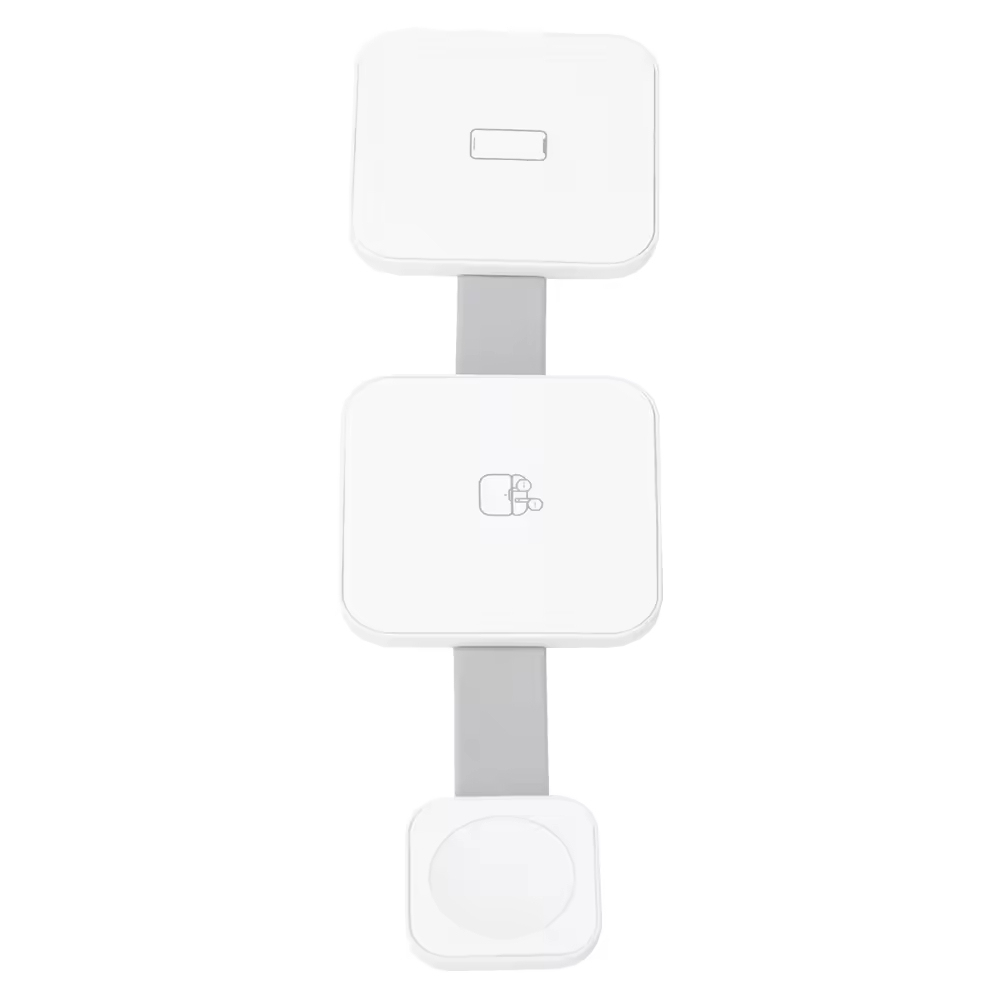 Wesdar 3-in-1 Foldable Wireless Charger Stand