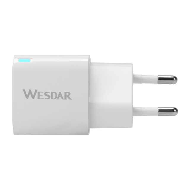 Wesdar Mini Size PD20W GaN Wall Charger Adapter （With CE）