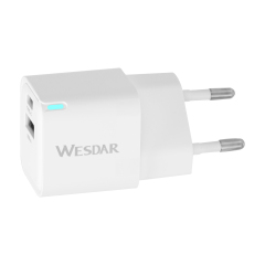 Wesdar Mini Size PD20W GaN Wall Charger Adapter （With CE）
