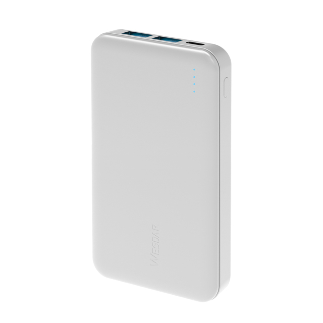 WESDAR 10000mAh Capacity Power Bank with 2 USB Connectors
