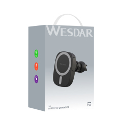 Wesdar Wireless Car Phone Chargers 15w Auto-Sensing Function