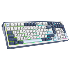Wesdar 98-Keys Wired Keyboard with Colored Light