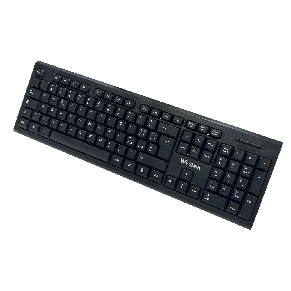 Mechanical Keyboard 104 Keys USB Wired Long-Lasting Buttons for Desktop Use