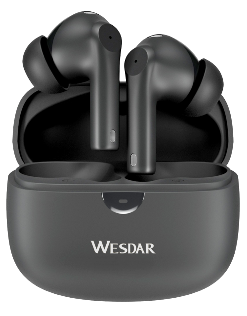 WESDAR ENC Pro TWS Earbuds HiFi Stereo, Dual Mic Noise Cancelling