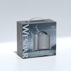 WESDAR 20W RGB Portable IPX5 Wireless Bluetooth Speaker