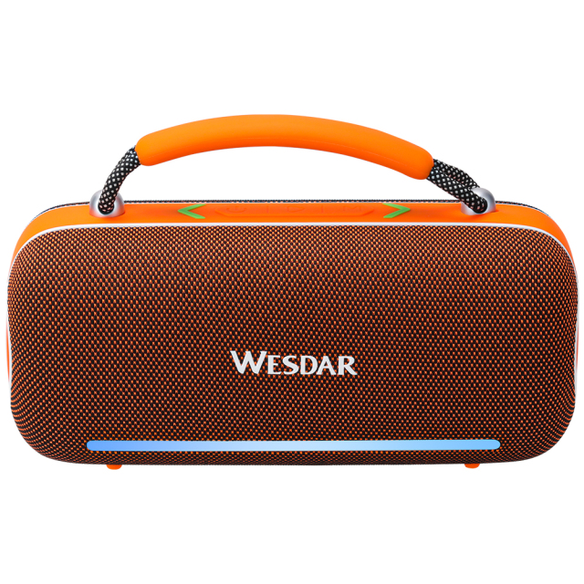 WESDAR 3 Inch Horn 60W Wireless BT 5.0 RGB Portable Outdoor Speaker