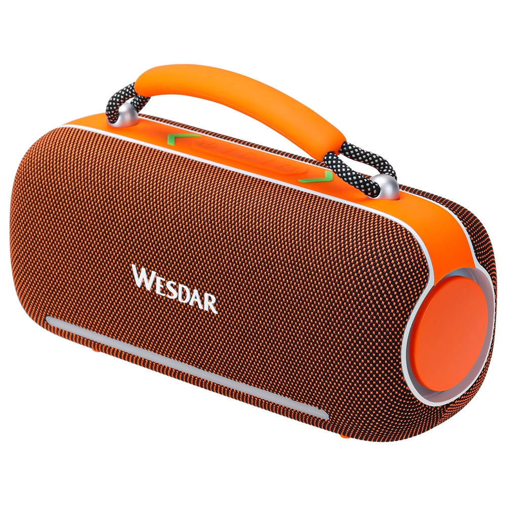 WESDAR 3 Inch Horn 60W Wireless BT 5.0 RGB Portable Outdoor Speaker