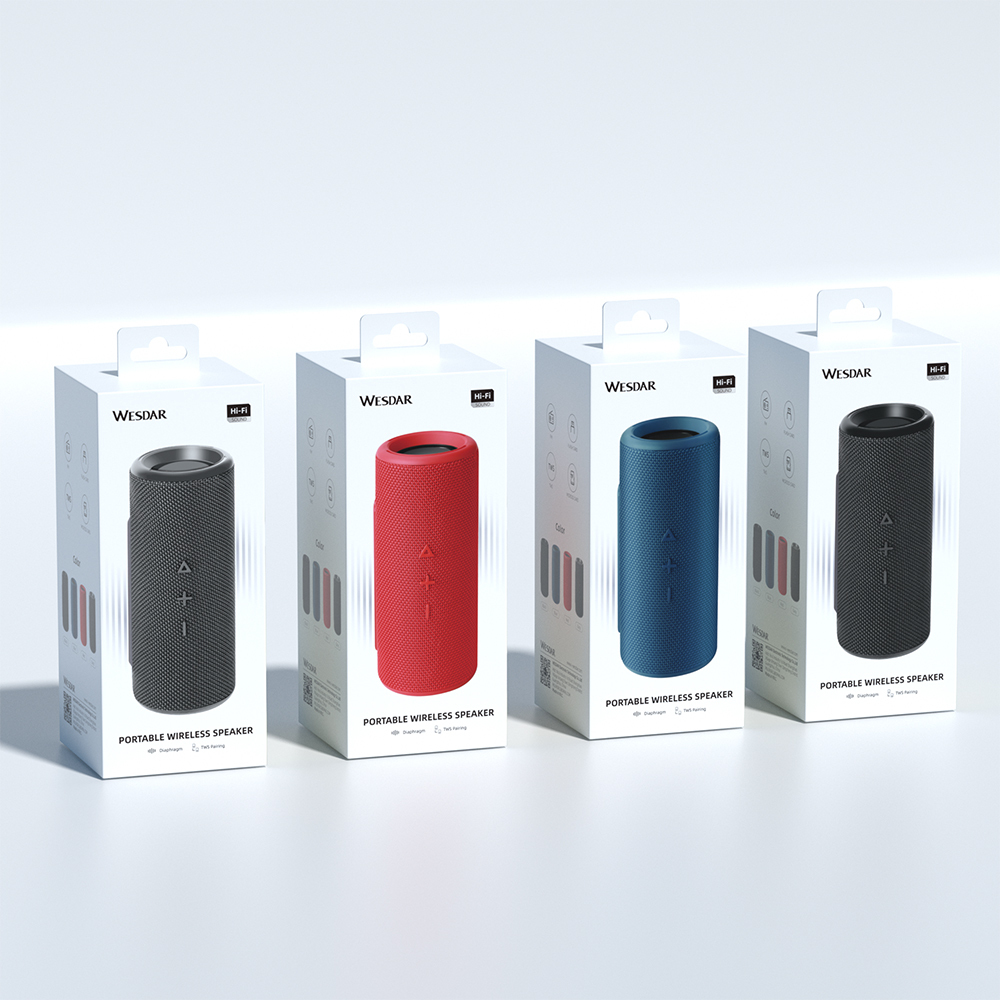 TWS Wireless Portable Bluetooth Party Speakers with Radio Portable Audio Player