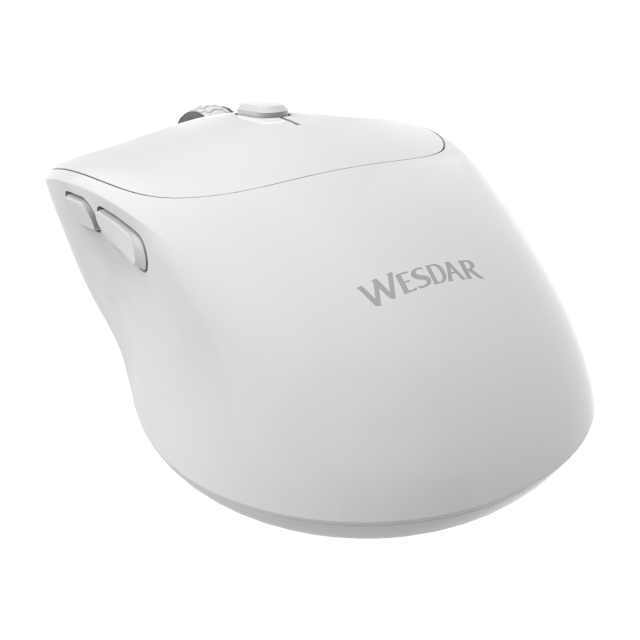 WESDAR Dual Mode Wireless Mouse – 2.4G & Bluetooth, Rechargeable Battery
