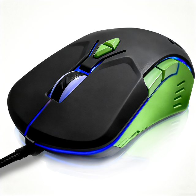 WESDAR Brand DPI 800/1600/2400/3200 Portable Wired 1.5 Meters Computer Gaming Mouse