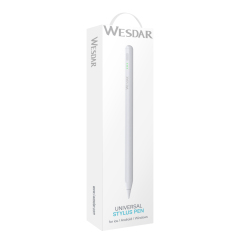 WESDAR White Touchable Tool, Universal Stylus Pen Aluminum Alloy
