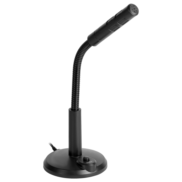 WESDAR Brand Flexible Black Meeting Wired Desktop Microphone