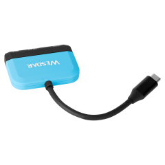 WESDAR 3-in-1 USB-C Hub Adapter – 4K HDMI, USB 3.0,USB-C Dock