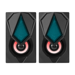 WESDAR Brand Mini USB 2.0 Computer Desktop Wired Speakers