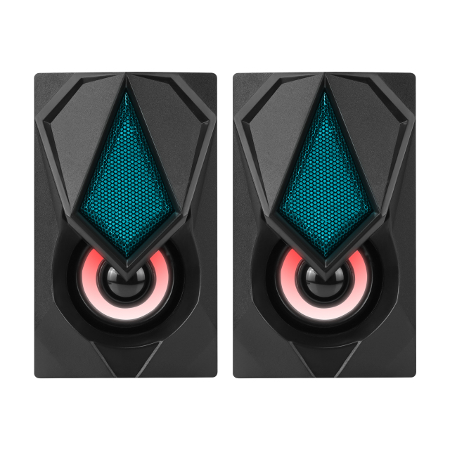 WESDAR Brand Mini USB 2.0 Computer Desktop Wired Speakers